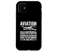 iPhone 11 Aviaiton Funny Saying Airplane Aircraft Pilot Case