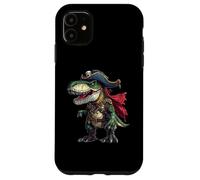 iPhone 11 Funny Pirate Dinosaur T Rex Tyrannosaurus sunglasses Case