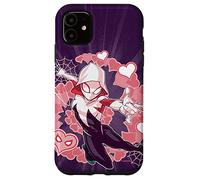 iPhone 11 Marvel Spider-Man Into the Spider-Verse Gwen Stacy Hearts Case