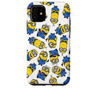 iPhone 11 Minions Different Emotions Minions Pattern Logo Case