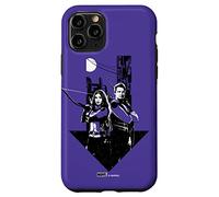 iPhone 11 Pro Marvel Hawkeye Clint Barton and Kate Bishop Purple Case
