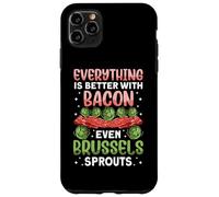 iPhone 11 Pro Max Brussels Sprouts Christmas Bacon Xmas Dinner Mini Cabbage Case