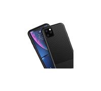 iPhone 11 Pro Max Case, Flexible Shockproof TPU Slim Fit Case Cover - Carbon Fibre Design Soft Flexible Protective Shell Guard Case