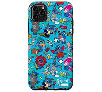iPhone 11 Pro Max Disney 100 Stitch in Costume Disney Characters and Scrump Case