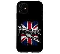 iPhone 11 Spitfire Historic World War II British Fighter Plane Apparel Case