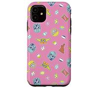 iPhone 11 Star Wars The Mandalorian and Grogu Easter Pink Case