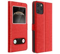iPhone 12 / 12 Pro Case Dual Window Video Stand Red