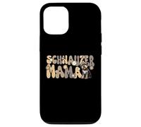 iPhone 12/12 Pro Miniature Schnauzer Groovy World's Best Schnauzer Mama Case