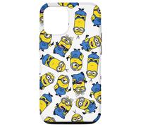 iPhone 12/12 Pro Minions Different Emotions Minions Pattern Logo Case