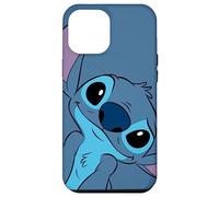 iPhone 12 Pro Max Disney Lilo and Stitch Cute Stitch Face Slate Gray Case