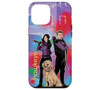iPhone 12 Pro Max Marvel Hawkeye Clint Barton Kate Bishop Lucky the Pizza Dog Case