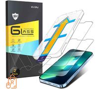 iPhone 13 & 13 Pro Tempered Glass Screen Protectors with Auto-Alignment Kit