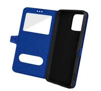iPhone 13 Case Dual Window Video Stand Blue