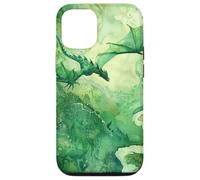 iPhone 13 Enchanted Celtic Medieval Forest Dragon Flight Artwork Case