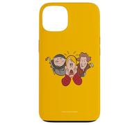iPhone 13 Home Alone Cartoon Kevin Harry and Marv Yellow Case