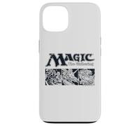 iPhone 13 Magic: The Gathering Creatures Black & White Box Up Logo Case