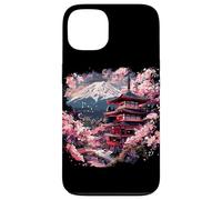 iPhone 13 Pagoda Japanese Pagoda Tower Sakura Cherry Blossom Japan Art Case