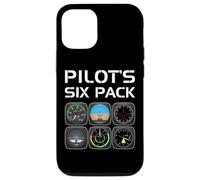 iPhone 13 Pilot's Six Pack Funny Pilot Aviation Flying Student Teacher Case