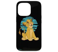 iPhone 13 Pro Disney The Lion King Young Simba Happy Blue Retro Case