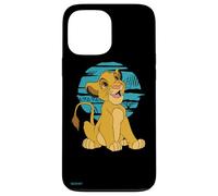 iPhone 13 Pro Max Disney The Lion King Young Simba Happy Blue Retro Case