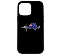 iPhone 13 Pro Max Flag Country Heartbeat Australia Australian Flags World Map Case