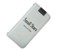 iPhone 13 Pro Notebook Type Smartphone Case Smartphone Cover PVC Leather Cigarette Case Parody White Star