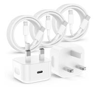 iPhone 14 13 12 11 Fast Charger Apple MFi Certified,2Pack 20W PD USB C Charger Plug UK with 1/2/3M USB C to Lightning Charging Cable for iPhone 14 13 12 11 Pro Max XS XR X 8,iPad