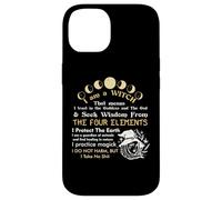 iPhone 14 I Am A Witch Pagan Witch Affirmation Occult Wicca Witchcraft Case
