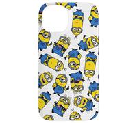 iPhone 14 Minions Different Emotions Minions Pattern Logo Case