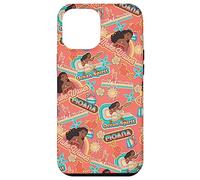 iPhone 14 Plus Disney Princess Moana Make Waves Retro Island Print Coral Case