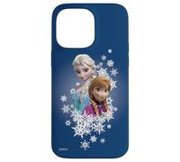 iPhone 14 Pro Max Disney Frozen Anna and Elsa Sisters and Snowflakes Case