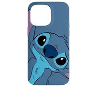 iPhone 14 Pro Max Disney Lilo and Stitch Cute Stitch Face Slate Gray Case