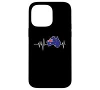 iPhone 14 Pro Max Flag Country Heartbeat Australia Australian Flags World Map Case