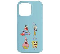 iPhone 14 Pro Max SpongeBob SquarePants SpongeBob Cast Group Stare Logo Case