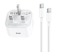 iPhone 15 Charger, [MFi Certified] 20W USB C Plug Fast Charge and 1.8M iPhone 15 Charger Cable PD3.0 Power Adapter UK Wall Charging PowerPort for iPhone 15 Pro/15 Pro Max/15 Plus, iPad Pro/Air/Mini