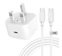 iPhone 15 16 Fast Charger Plug and Cable,20W iPhone 15/15 Pro/15 16 Plus Charger 2M USB C to Type C Cable Charging for iPad Pro 12.9"/11" 2018~2022,iPad 10,iPad Air 4/5th,iPad Charger Plug Cable