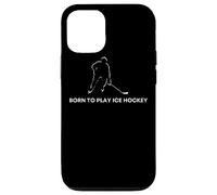 iPhone 15 Born To Play Ice Hockey - Ice Hockey Case