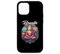 iPhone 15 Buddha Yoga meditate Namaste Breath Case
