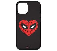 iPhone 15 Marvel Spider-Man Valentine’s Day Love Sixties Heart Mask Case