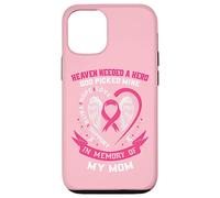iPhone 15 Pink Heaven Needed a Hero God Picked Mom Breast Cancer Phone Case