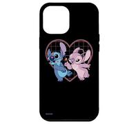 iPhone 15 Plus Disney Lilo and Stitch Angel Heart Kisses Case