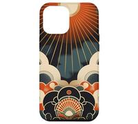 iPhone 15 Plus Japanese Taiko Drum Art Nouveau Pattern Case
