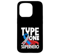 iPhone 15 Pro Diabetes Type 1 Awareness Type One Superhero Case