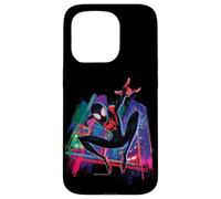 iPhone 15 Pro Marvel Spider-Man Miles Morales Graffiti City Case