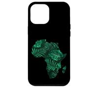 iPhone 15 Pro Max Africa Map Plants Pattern African DNA Black History Africa Case