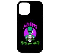 iPhone 15 Pro Max Aliens Stole My Weed Funny Marijuana Weed Smoking Case