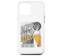 iPhone 15 Pro Max Darts and Beer That's Why I'm Here Funny T-shirt Case