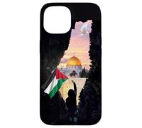 iPhone 15 Proud Palestinians Palestine Flag Al Aqsa Mosque Jerusalem Case