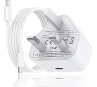 iPhone 16 Charger,i Phone 15 USB C Fast Charger Cable and Plug 25W Super Quick Charge for New Apple 16 Plus 16 Pro 16 Pro Max 15 Plus 15 Pro 15 Pro Max,1M Rapid Type C to USBC Charging Lead and Head