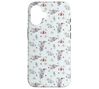 iPhone 16 Disney Classic Dumbo Circus Elephant Baby Blue Case